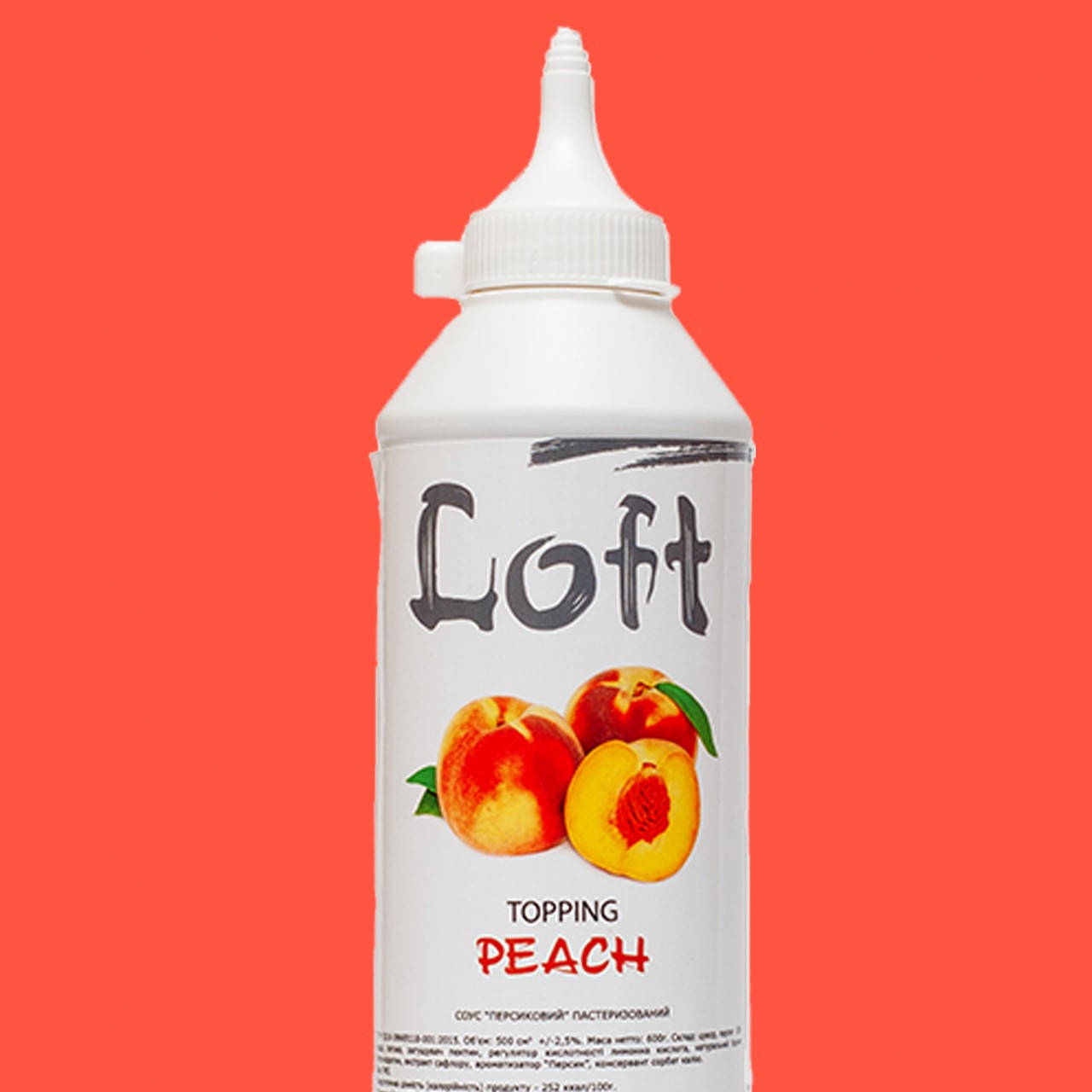 

Топпинг Персик Loft 600г