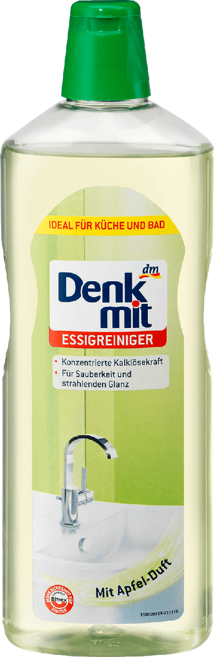 

Засіб для чищення іржі і мильного нальоту Denkmit Essigreiniger Apfel 1л