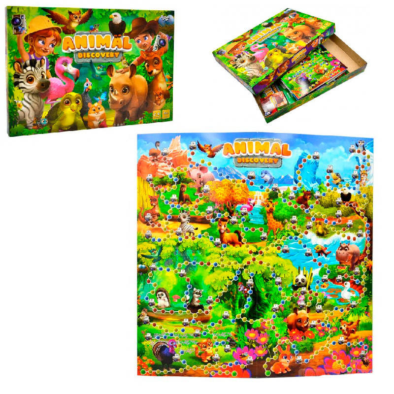 

Детская настольная игра "Animal discovery" G-AD-01-01U