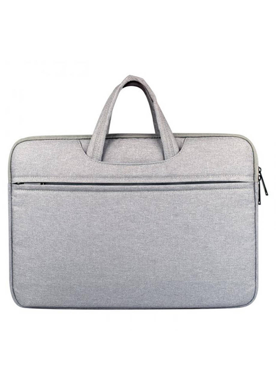 

Чехол сумка тканевый с ручками для Macbook 13 grey, Серый