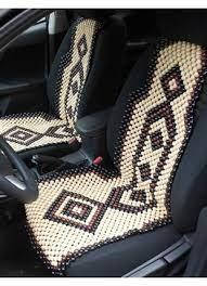 

Накидка-масажер лакована 1шт Темные / Деревянная накидка-массажер на сиденье авто.