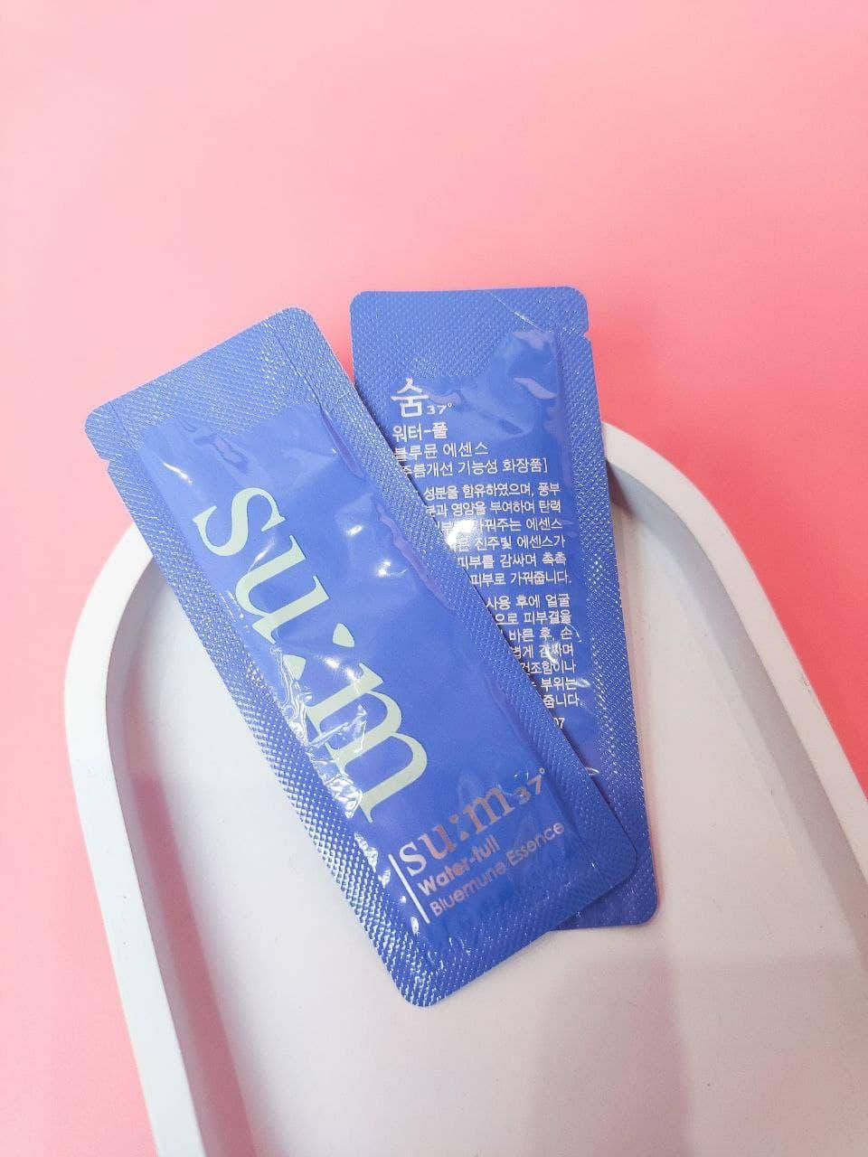 

Интенсивно увлажняющая эссенция Sum37 Water-Full Bluemune Essence Пробник 1 мл