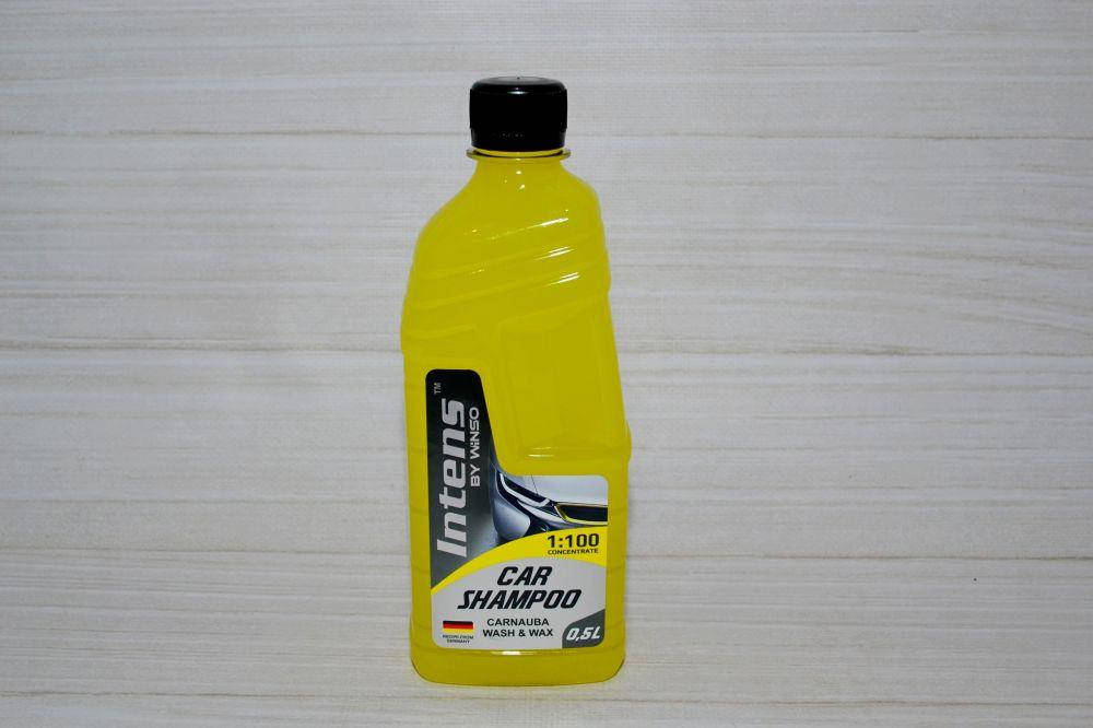 

Winso Автошампунь концентрат INTENSE Car Shampoo Wash & Wax 0,5л