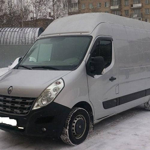 

Дефлекторы окон ветровики Рено Мастер 3 Renault Master III 10- КТ (Накладные)