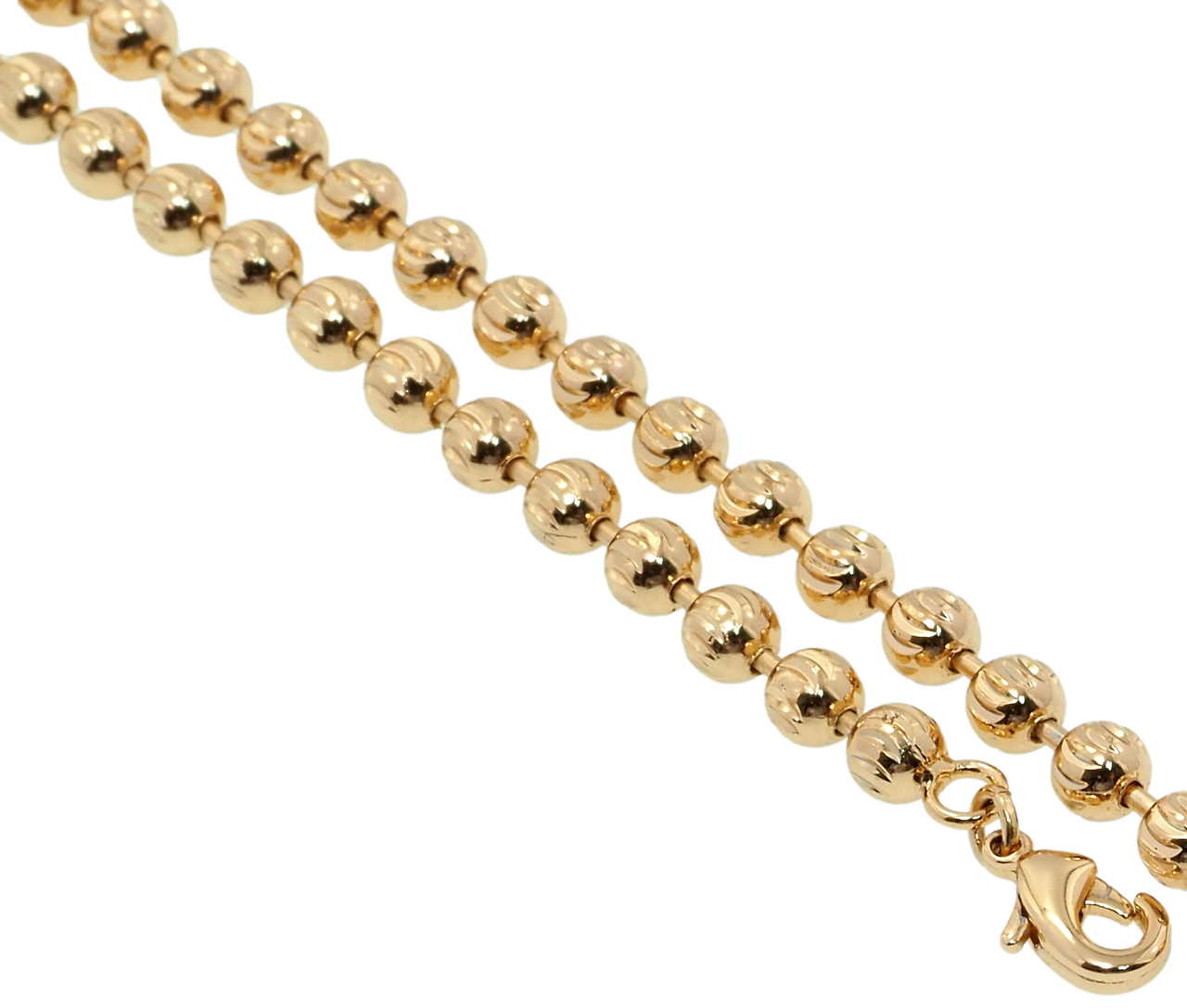 

Цепочка Xuping Позолота 18K "Плетение Перлина" длина 45см х 4мм