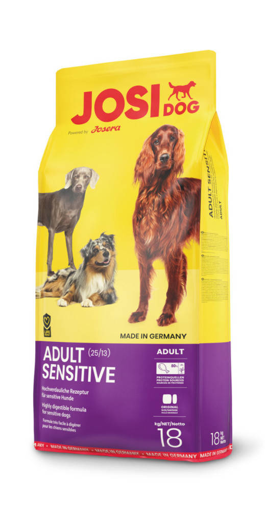 

СУХОЙ КОРМ ДЛЯ ВЗРОСЛЫХ СОБАК JOSIDOG ADULT SENSITIVE (25/13) 18 кг