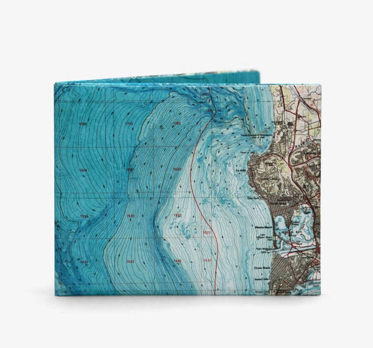 

Кошелек Paper Ninja Map, Голубой