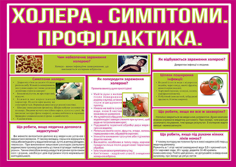 

Санбюллетень "Холера" А2(420*600 мм), Бумага