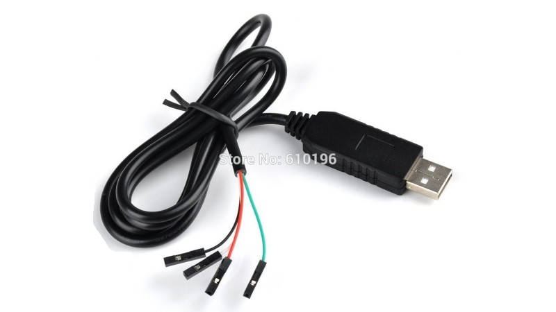 

Кабель переходник PL2303HX USB to TTL RS-232 (12226)