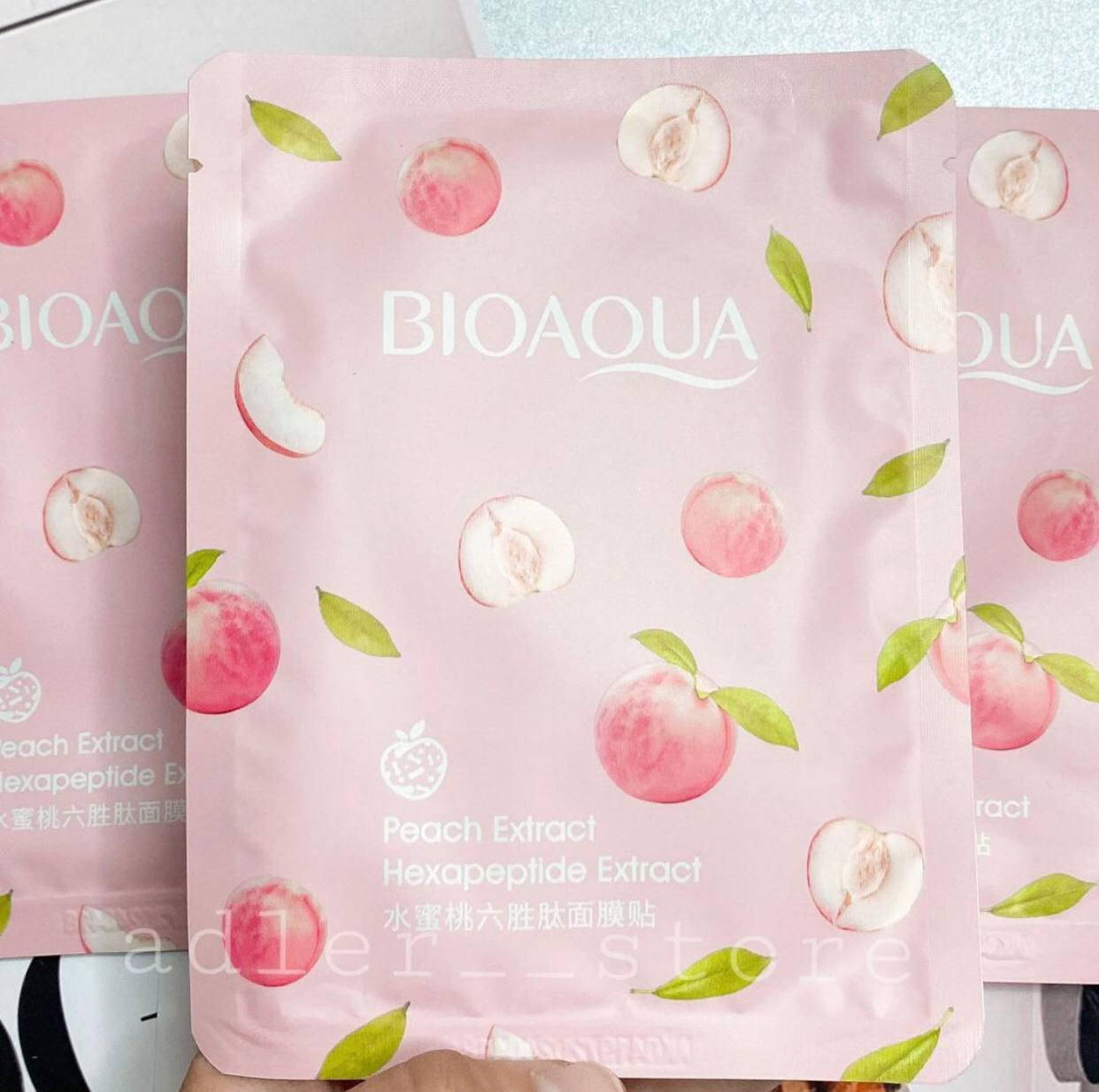 

Маска для лица Bioaqua Peach Exstract Lactococcus Ferment 25 g