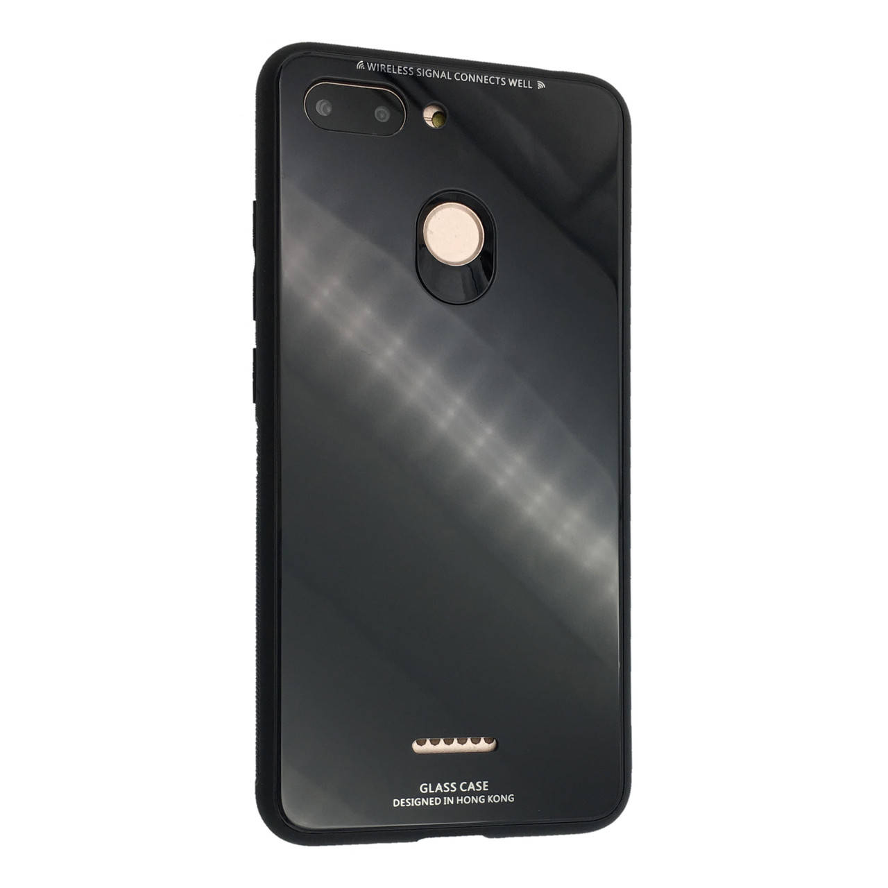 

Чехол-накладка DK-Case Накладка Glass Case для Xiaomi Redmi 6 (black), Черный