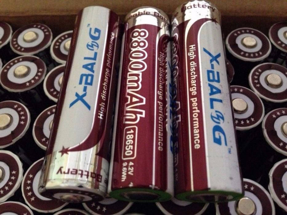 

Аккумулятор 18650 X Balog 8800mAh 16340 3.7V 4.2V Li-ion Батарея