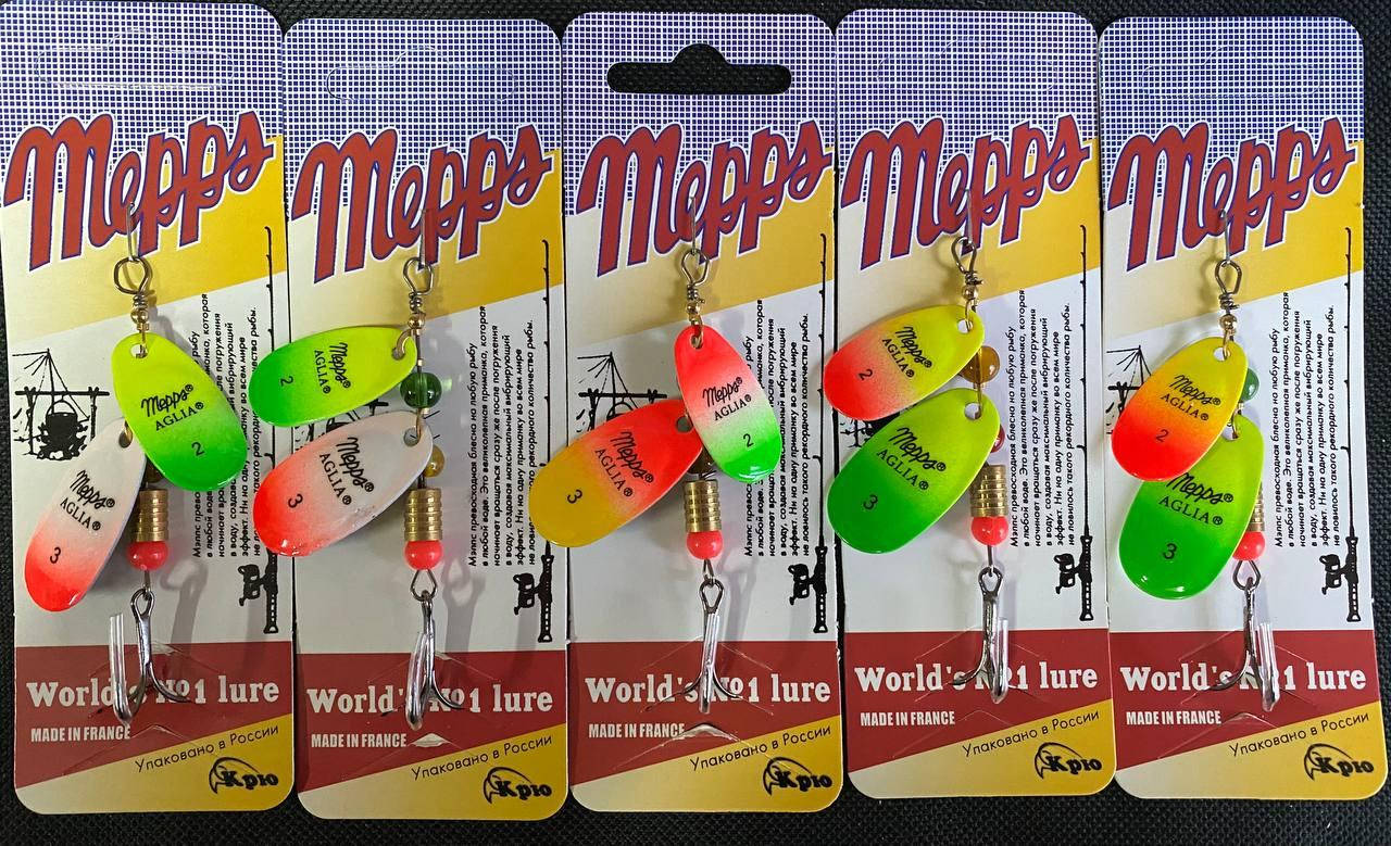 

Набор Блесна Mepps Tandem 5шт