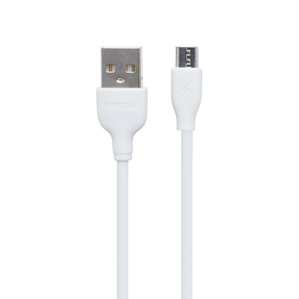 

Кабель microUSB 1 м Fast Chargin Proda PD-B15m-White, Белый