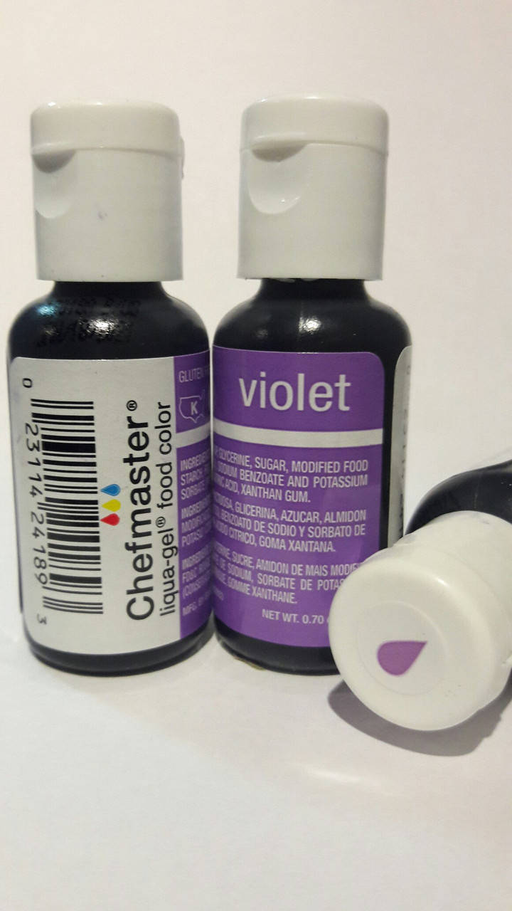 

ГЕЛЕВЫЙ КРАСИТЕЛЬ CHEFMASTER VIOLET / ФИОЛЕТОВЫЙ, 21 ГРАММ (США )