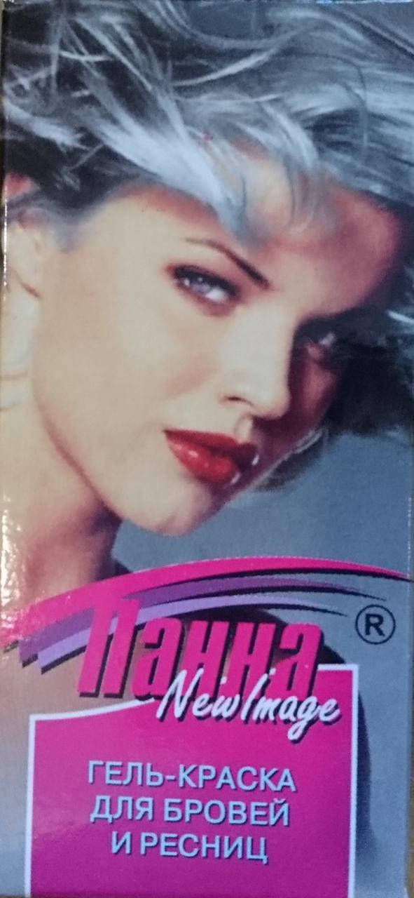 

Краска для бровей Панна тон графит