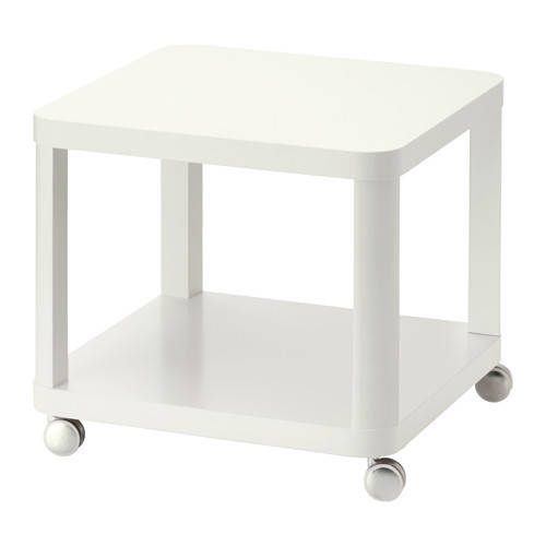 

ТИНГБИ стол приставной на колесах, белый, 20295930, ИКЕА, IKEA, TINGBY
