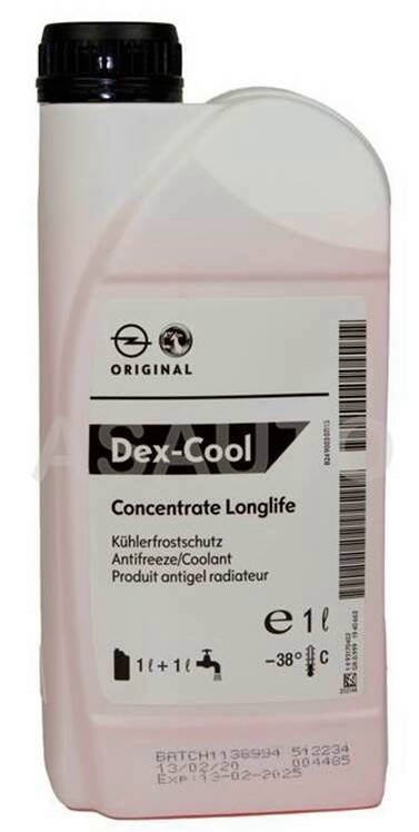 

Антифриз GM Dex-Cool Longlife (красный) 1л