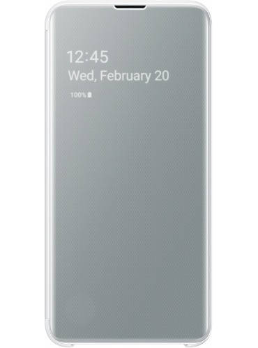 

Оригинальный Чехол Clear View Cover White для Samsung Galaxy S10e SM-G970, Белый