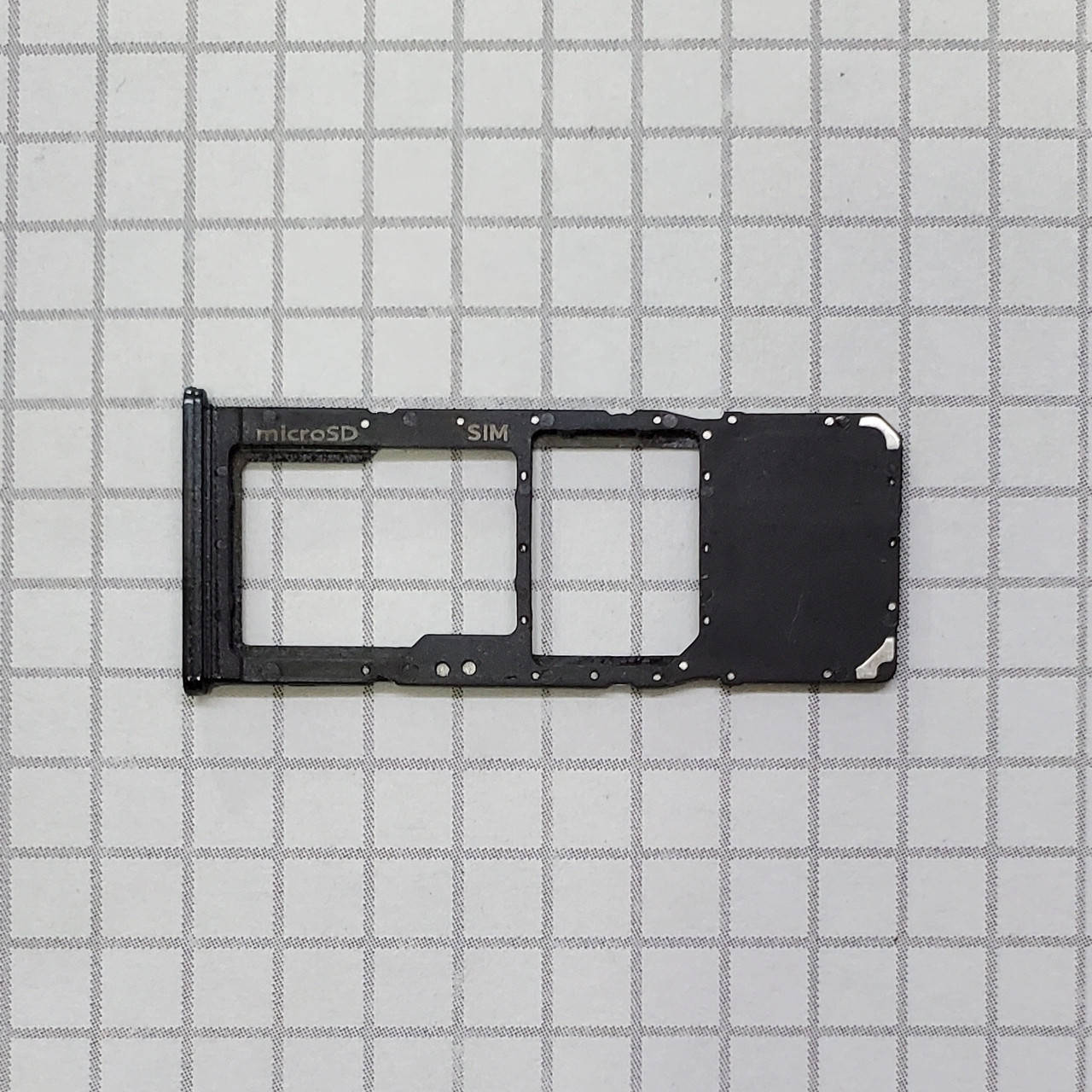 

Держатель сим карты Samsung A705F Galaxy A70 (1SIM) для телефона оригинал, Синий