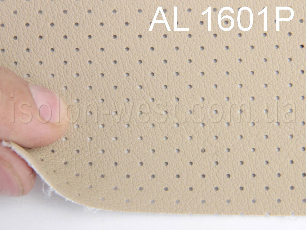 

Авто кожзам перфорований (кремовый) на тканевой основе