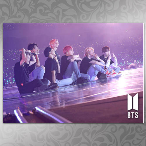 

Плакат K-Pop BTS 409