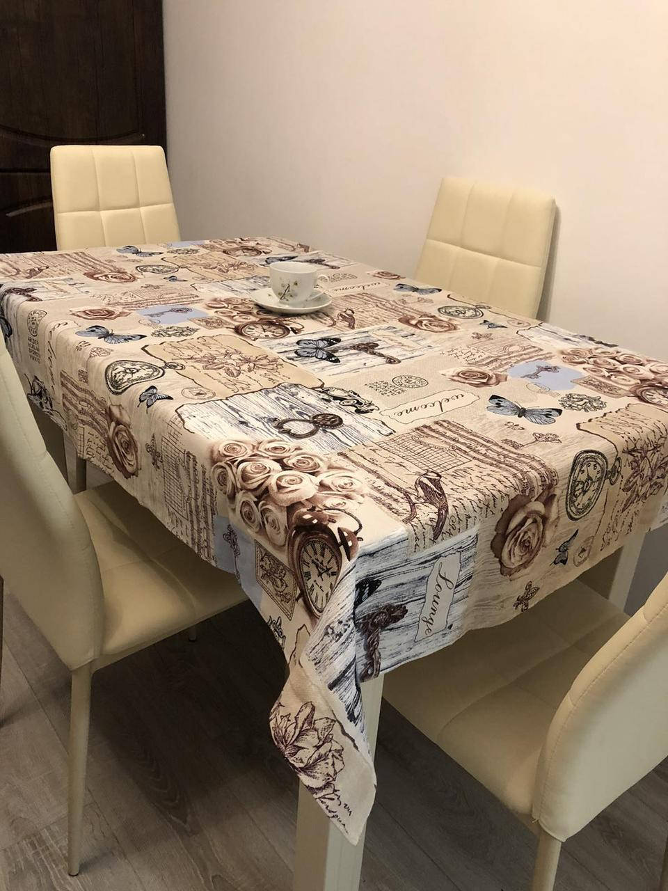 

Скатертина столова розмір 110*150см