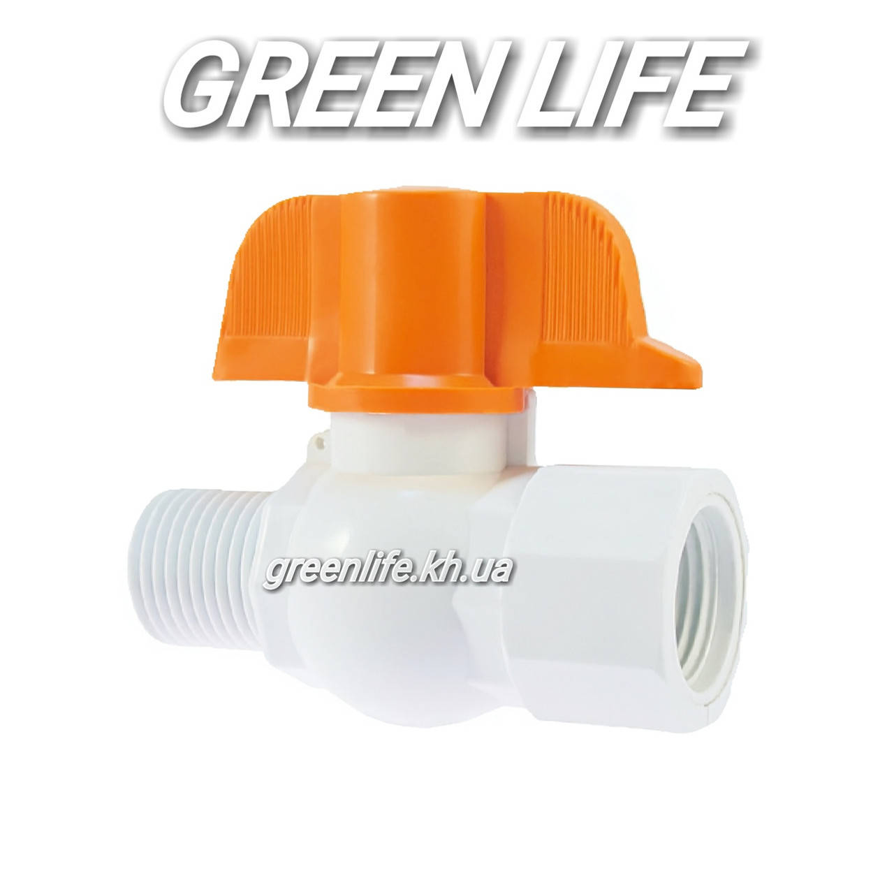 

Кран шаровый 1/2" внутренняя резьба - 1/2" наружная резьба бабочка Norton