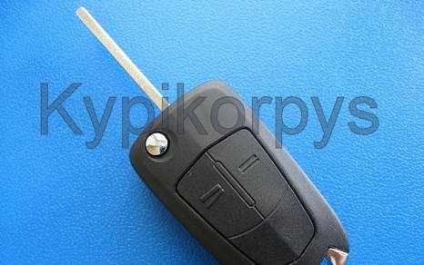 

ОПЕЛЬ (Opel) Астра Н, Corsa D выкидной ключ (корпус)на 2 кнопки.