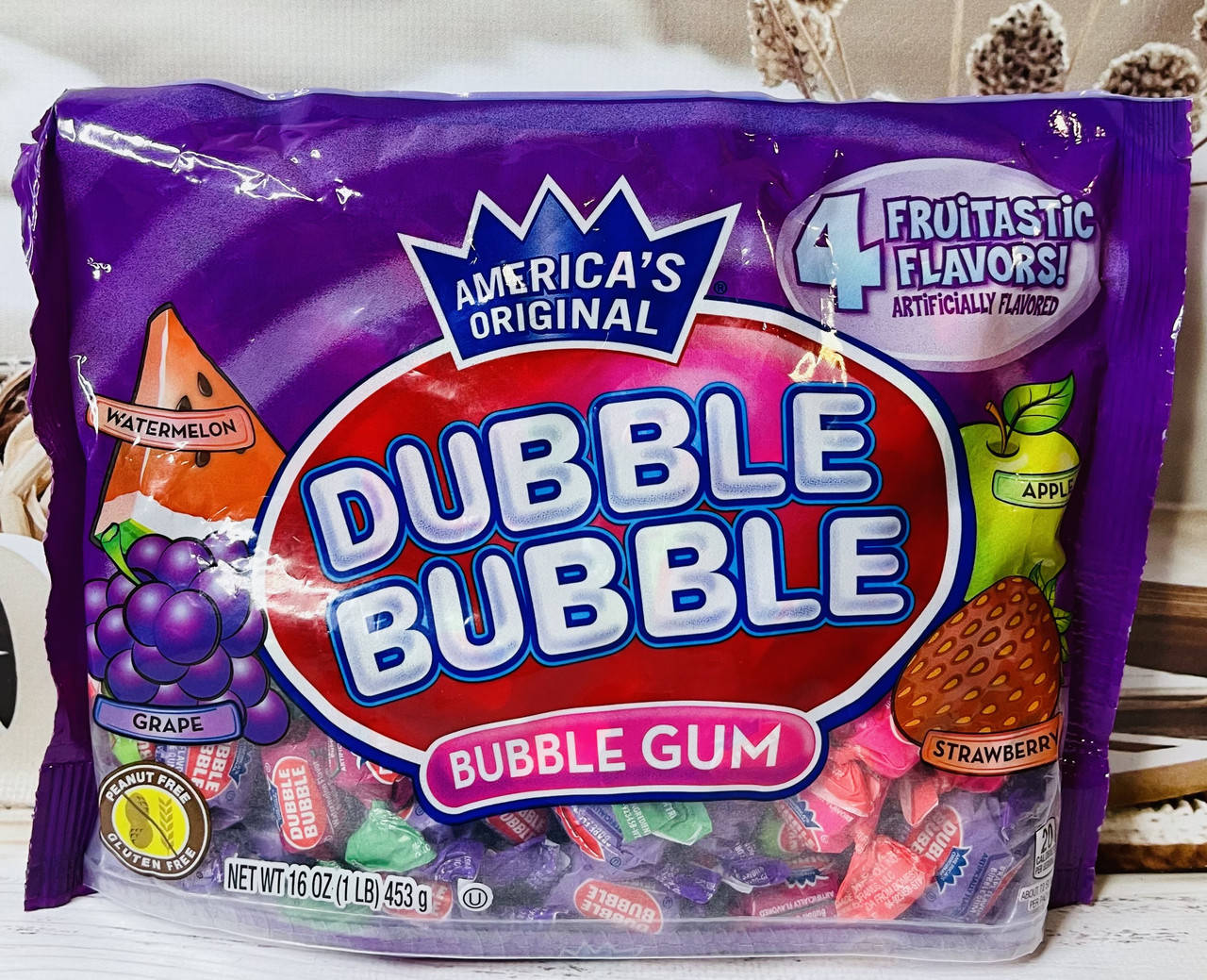 

Фруктова жуйка великі бульки Dubble Bubble Gum