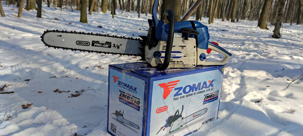 

Мотопила Zomax ZM 6510 (4.4 ЛС)/Мотопила Зомакс ЗМ 6510