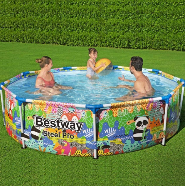 

Каркасный бассейн Bestway 5612F (диаметр 274 см, высота 66 см, объем 3221 л)