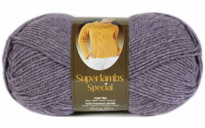 

Nako Superlambs Special сливовый меланж № 23331