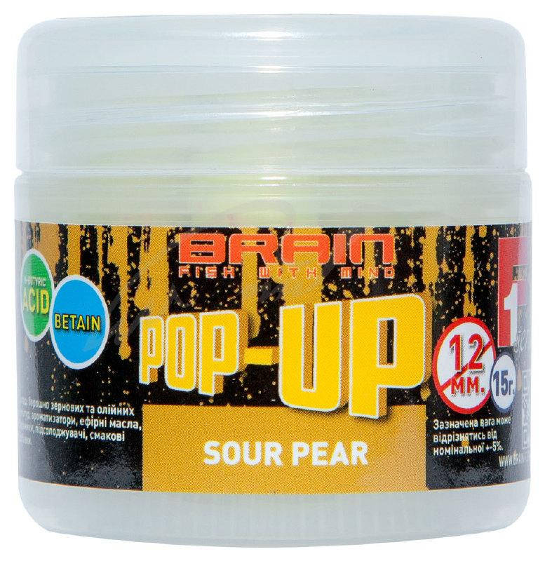

Бойли Brain Pop-Up F1 Sour Pear (груша) 12mm 15g