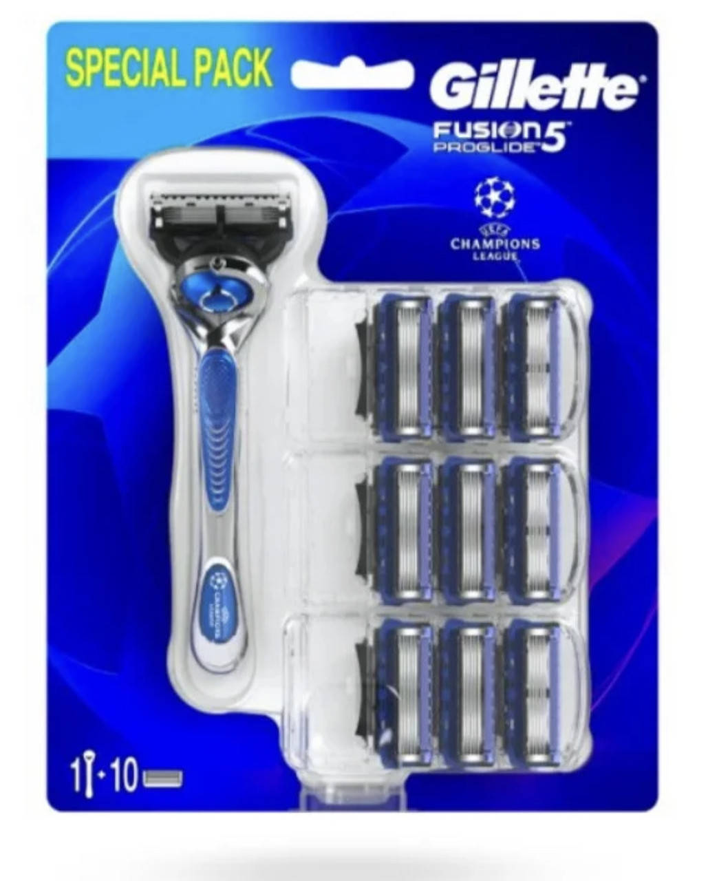 

Станок для гоління Gillette ProGlide Flexball + 10 змінних лез