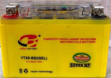 

Аккумулятор АКБ 12v 9А GEL с иникатором (кнопка) B-CYCLE 150x95x85