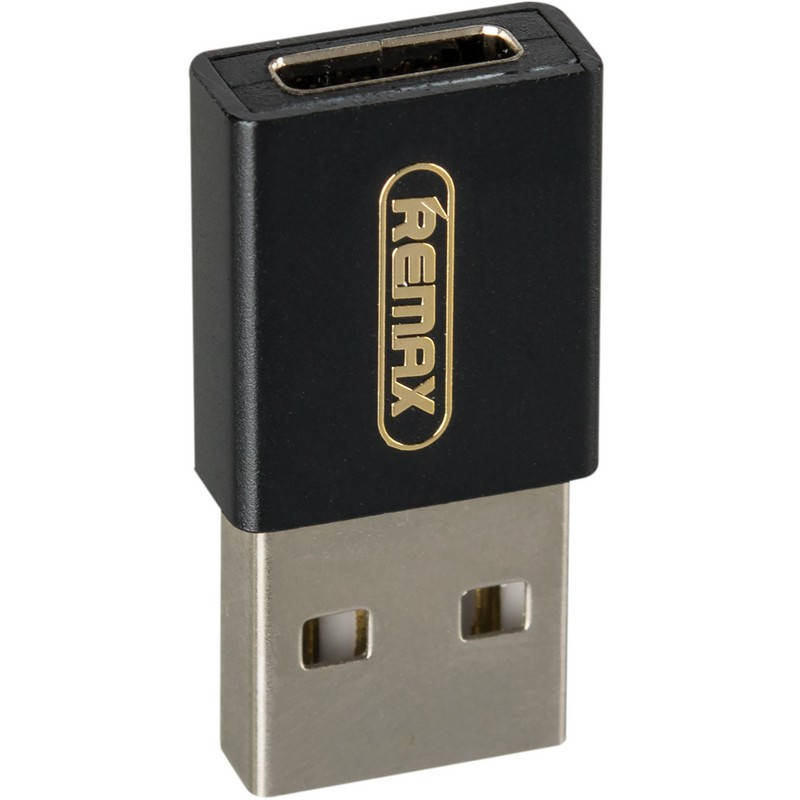 

Переходник адаптер с Type-C на USB Remax RA-USB3, Черный