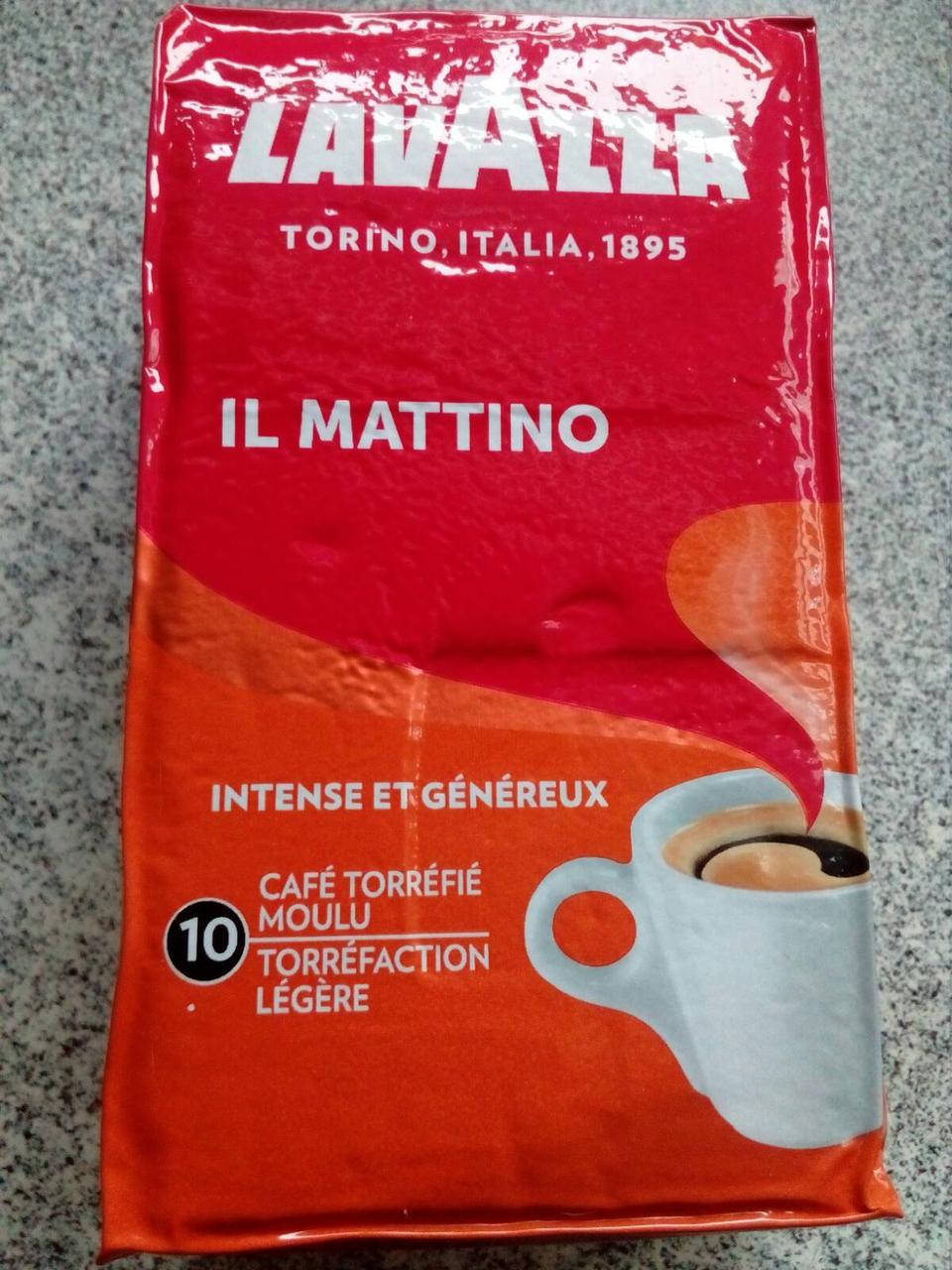 

Итальянский молотый кофе Lavazza il mattino 250грамм.