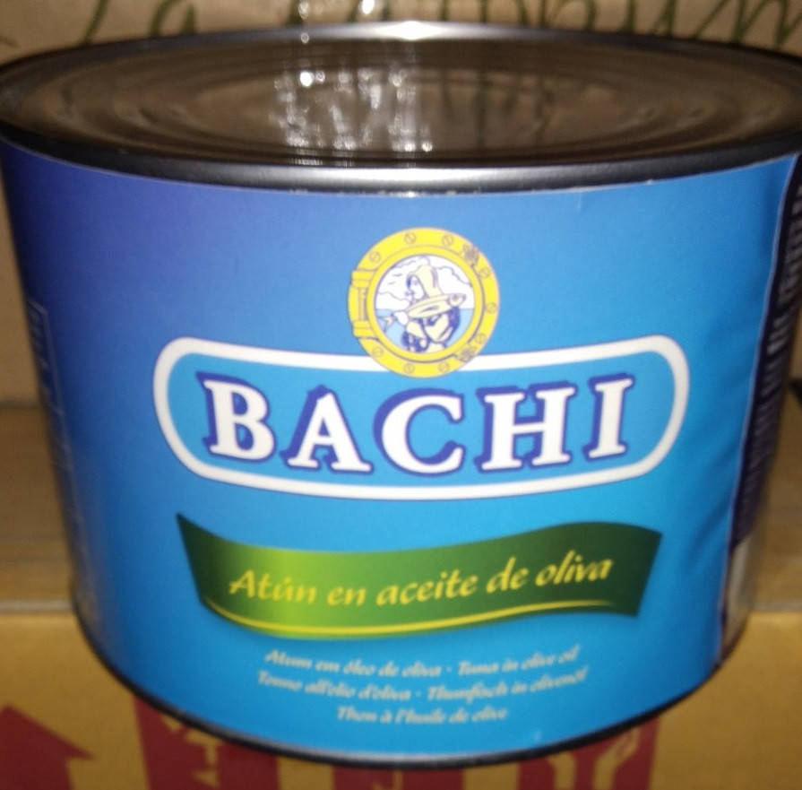 

Тунец в оливковом масле BACHI Atun en accite de Oliva , 1730 г