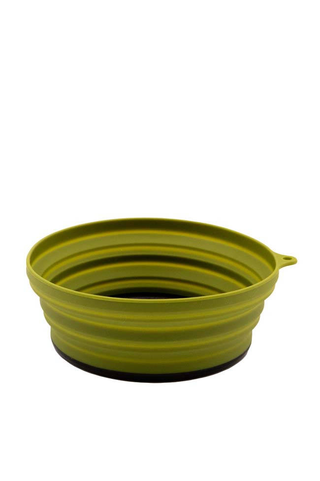 

Тарілка TRAMP силіконова з пластиковим дном 550 мл, Зелений, Зелёный