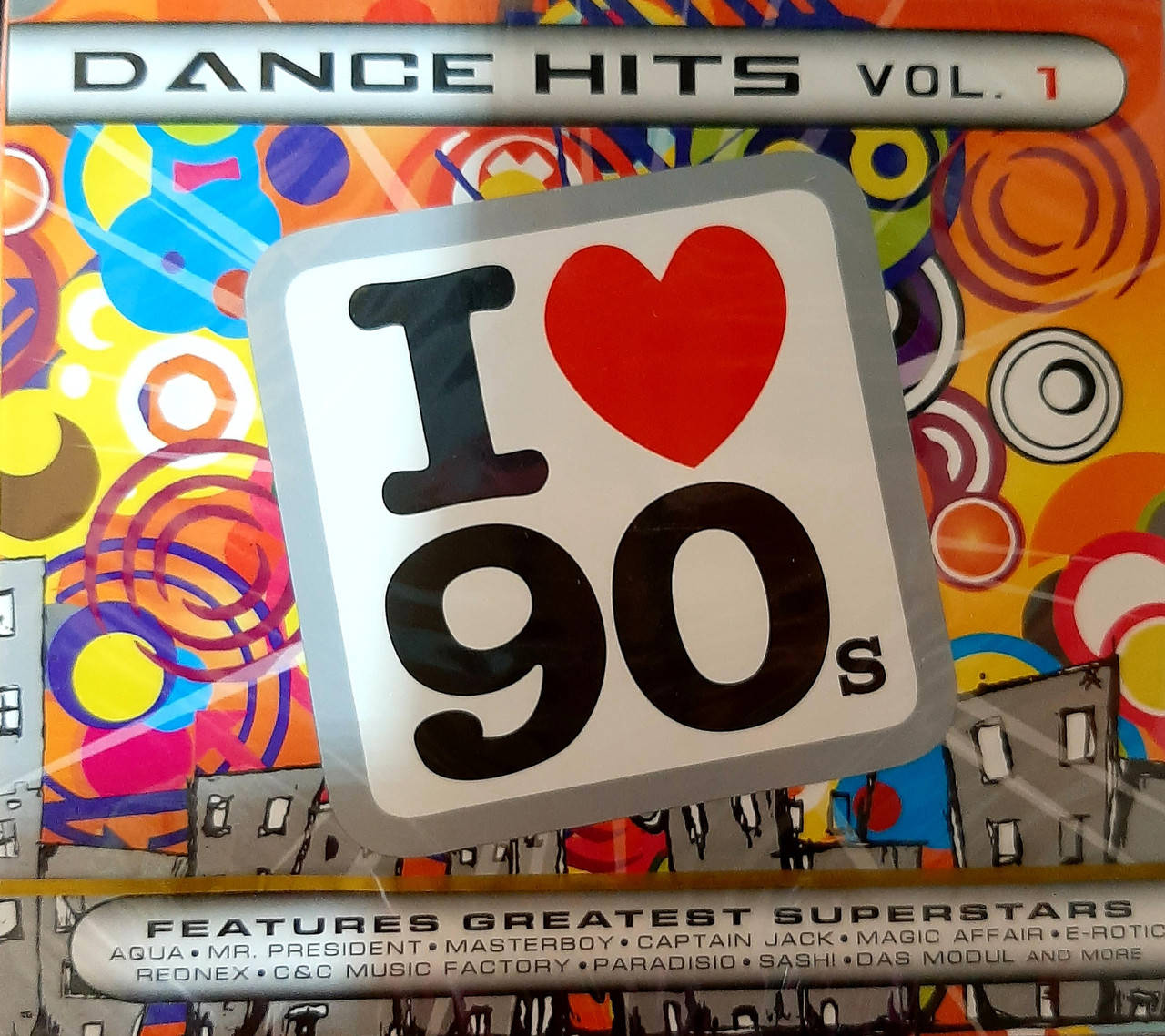 

DANCE HITS Vol.1(I LOVE 90s) 2Audio CD (2 CD) (digipak) Starmark