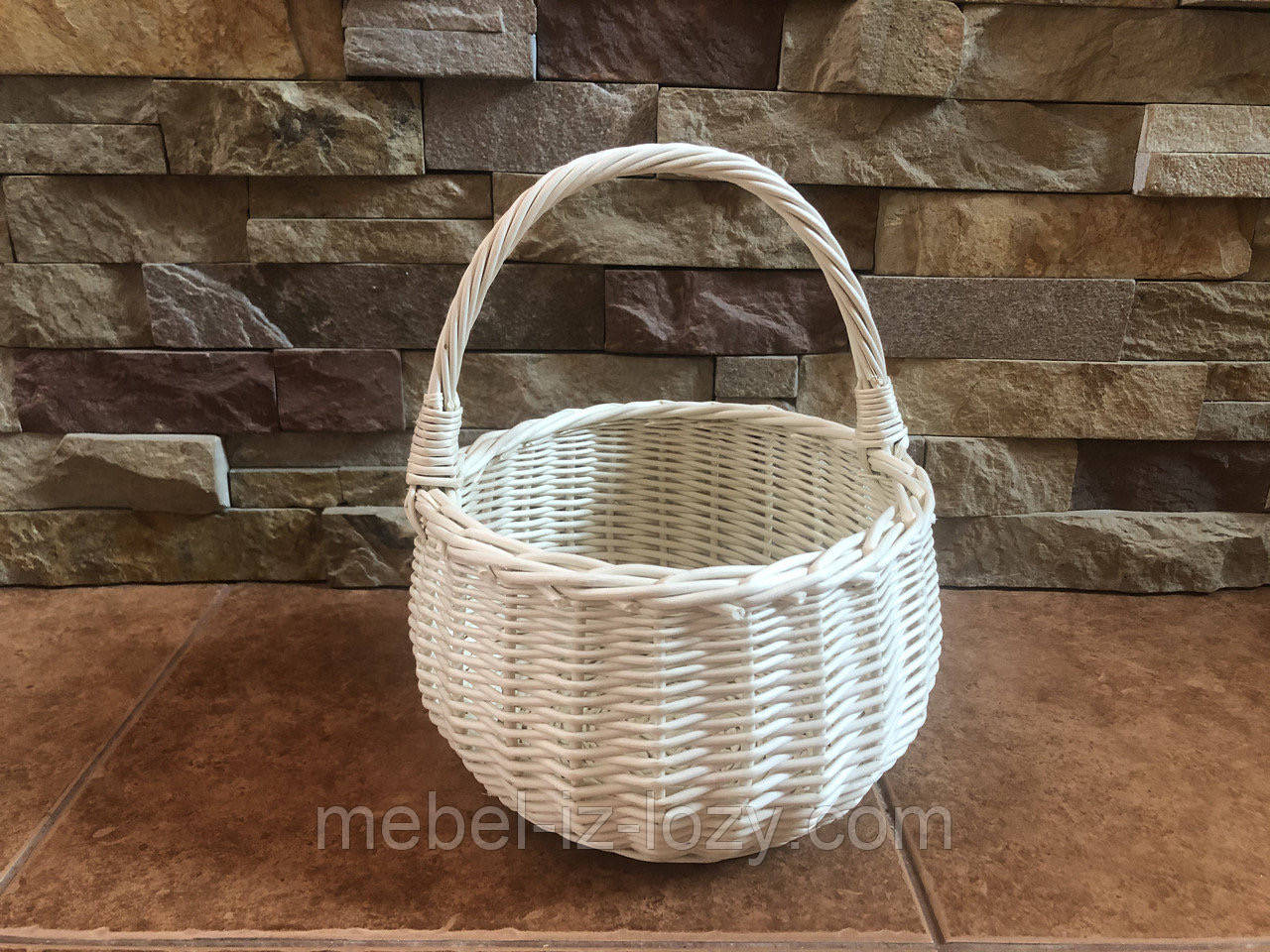 

Детская белая корзина «Болерка"