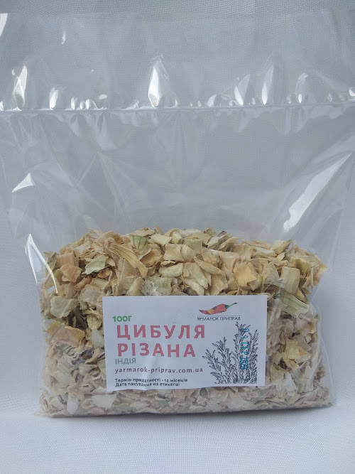 

Лук резаный, 100г