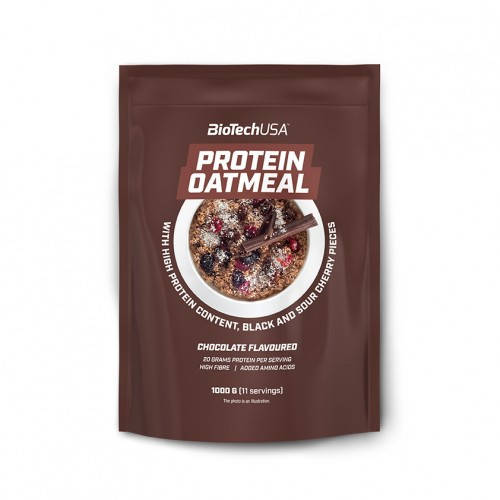 

Овсянка BioTech Protein Oatmeal 1000 грамм Шоколад вишня