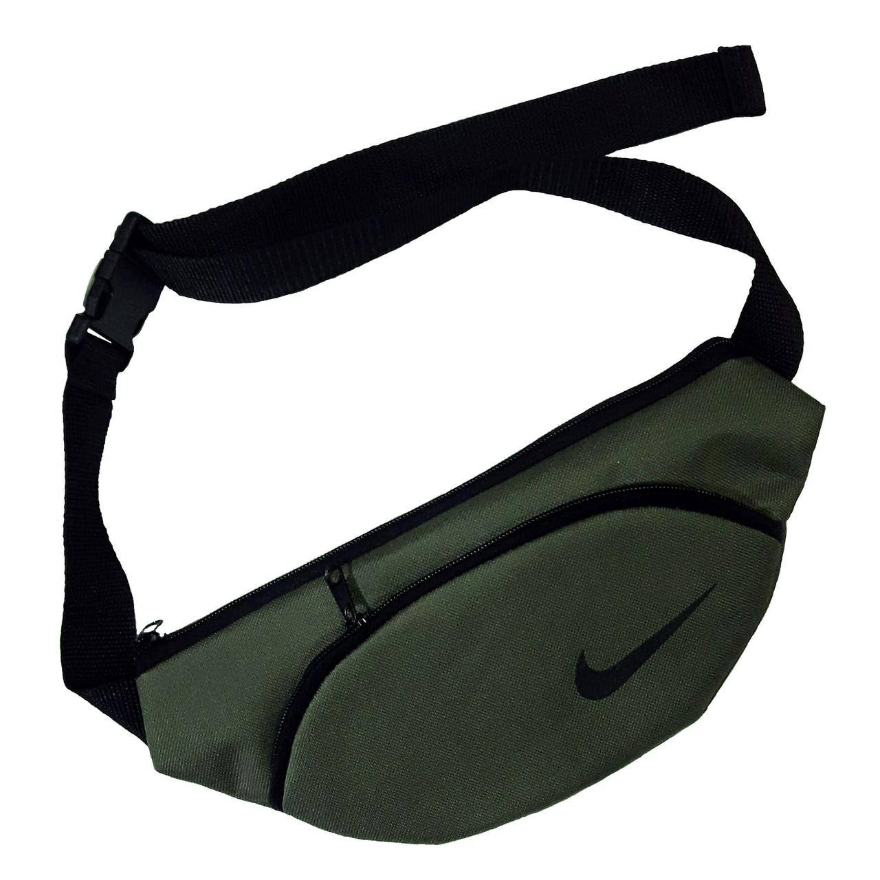 

Сумка бананка Sport Nike поясная сумка хаки