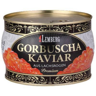 

Лемберг икра красная горбуши - Lemberg Gorbuscha Premium - 500 г