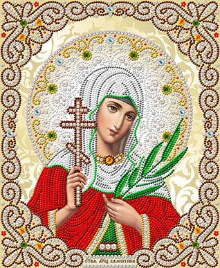 

Святая Валентина, набор для вышивки бисером