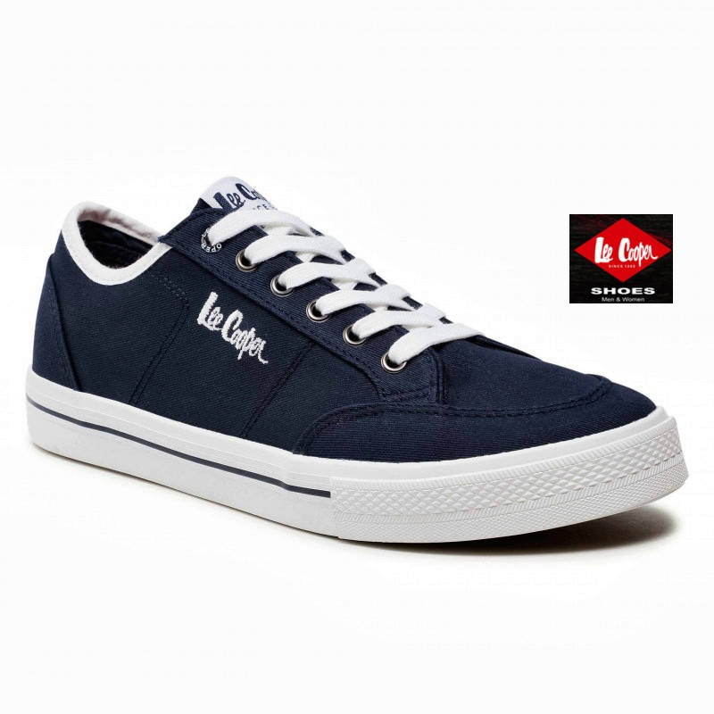 

Сникеры летние мокасины Lee Cooper 0018 синие 42