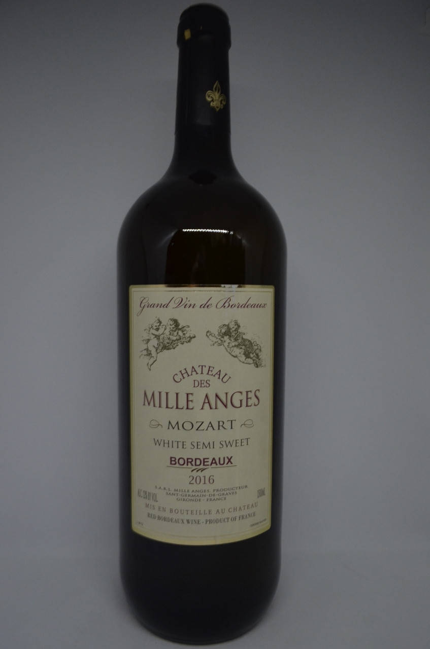 

Вино белое полусладкое Chateau des Mille Anges Mozart 1,5 л