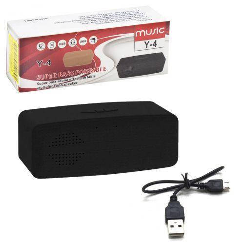 

Портативная Bluetooth колонка Y-4 Music (Черный)